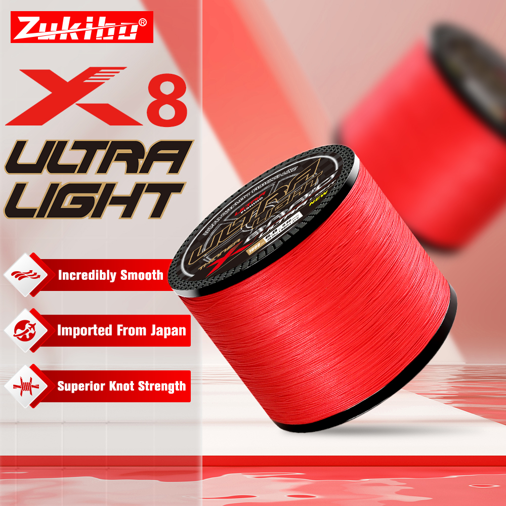 Ice Fishing Line - ZUKIBO ULTRA LIGHT Japan High Quality
