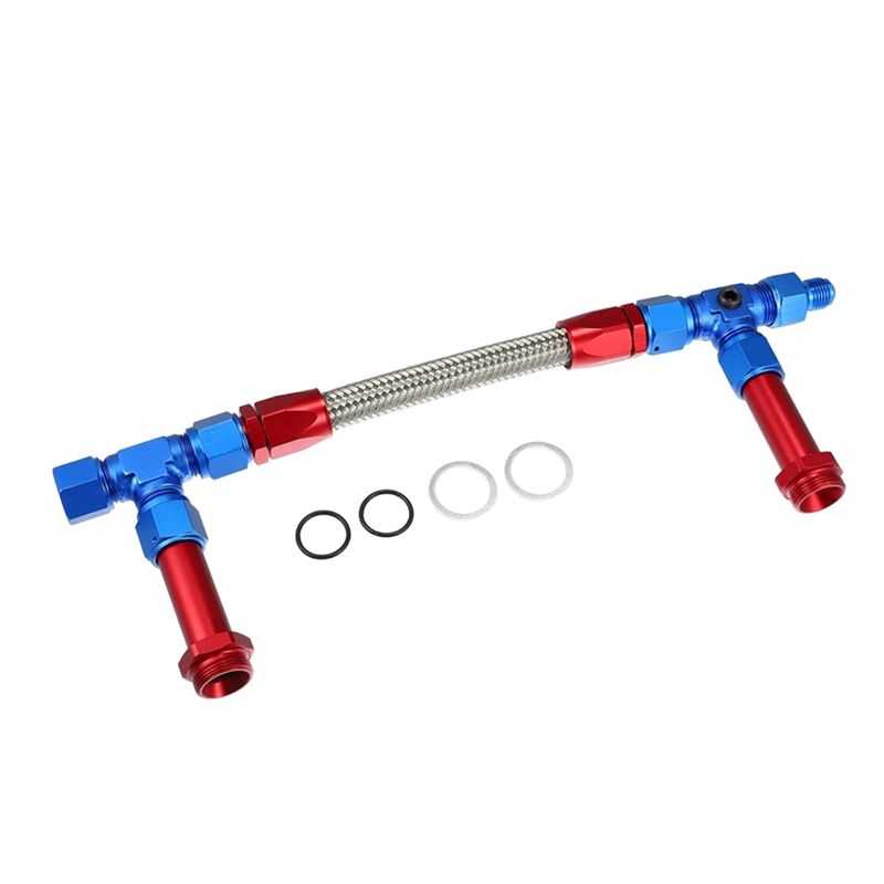Braided Line - 4150 Carburetor Fuel Line Kit For