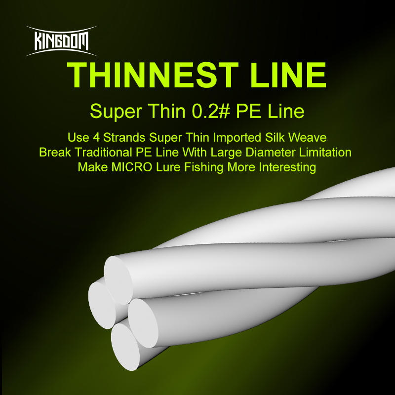 Kingdom Micro Fly THINNER Fish - Ice Fishing Line recensione e prezzo