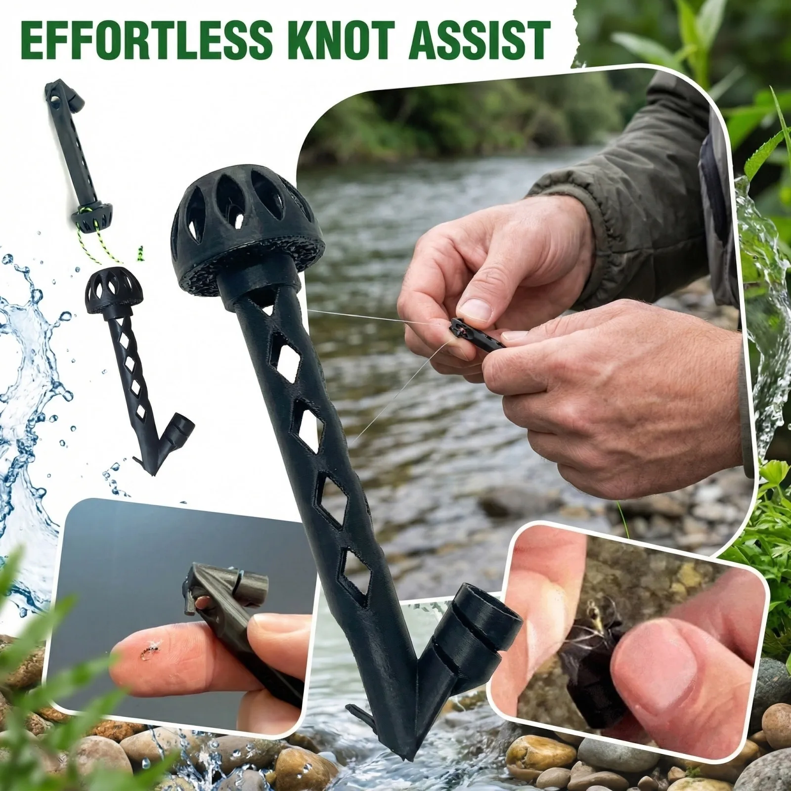 Magnetic Knot Tying Tool Flyin - Fishing Line Winder recensione e prezzo