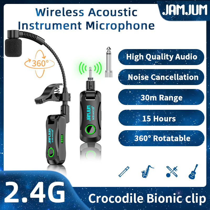 JAMJUM WS-MIC2 Wireless Saxoph - Tippet Line recensione e prezzo