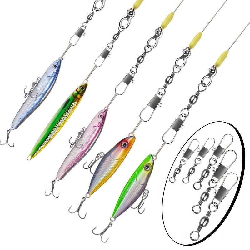 50Pc/box Stainless Steel Swive - Fishing Line Box recensione e prezzo