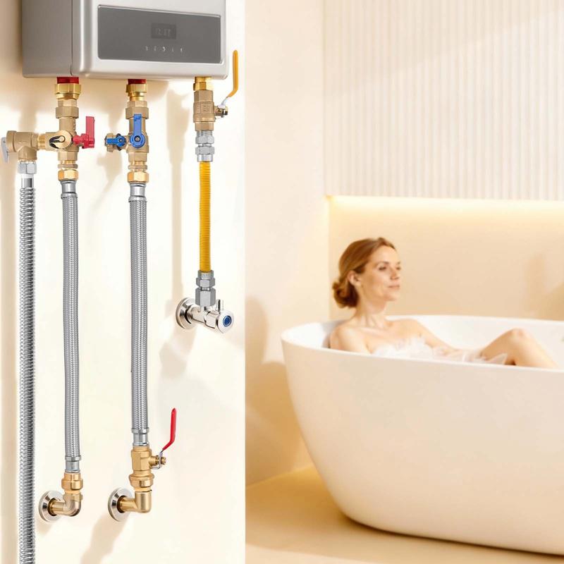 Water Heater Kit, Push-Fit Val - Braided Line recensione e prezzo