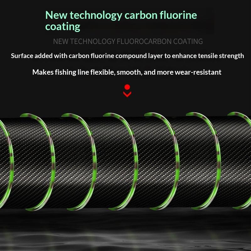 New 500M 3D Spotted Invisible  - Fluorocarbon Line recensione e prezzo