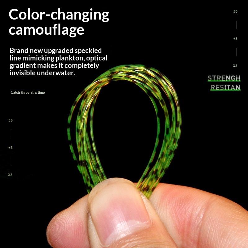 New 500M 3D Spotted Invisible  - Fluorocarbon Line recensione e prezzo