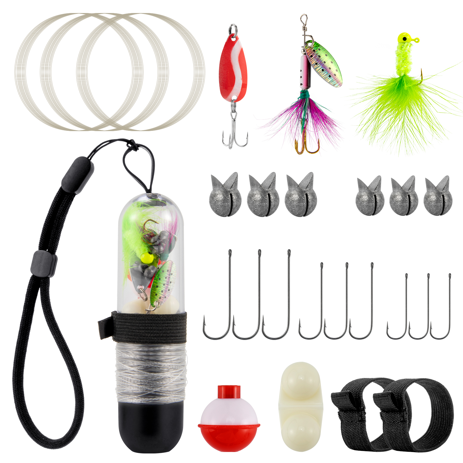 25pcs Survival Fishing Kit Poc - Fishing Line Spool recensione e prezzo
