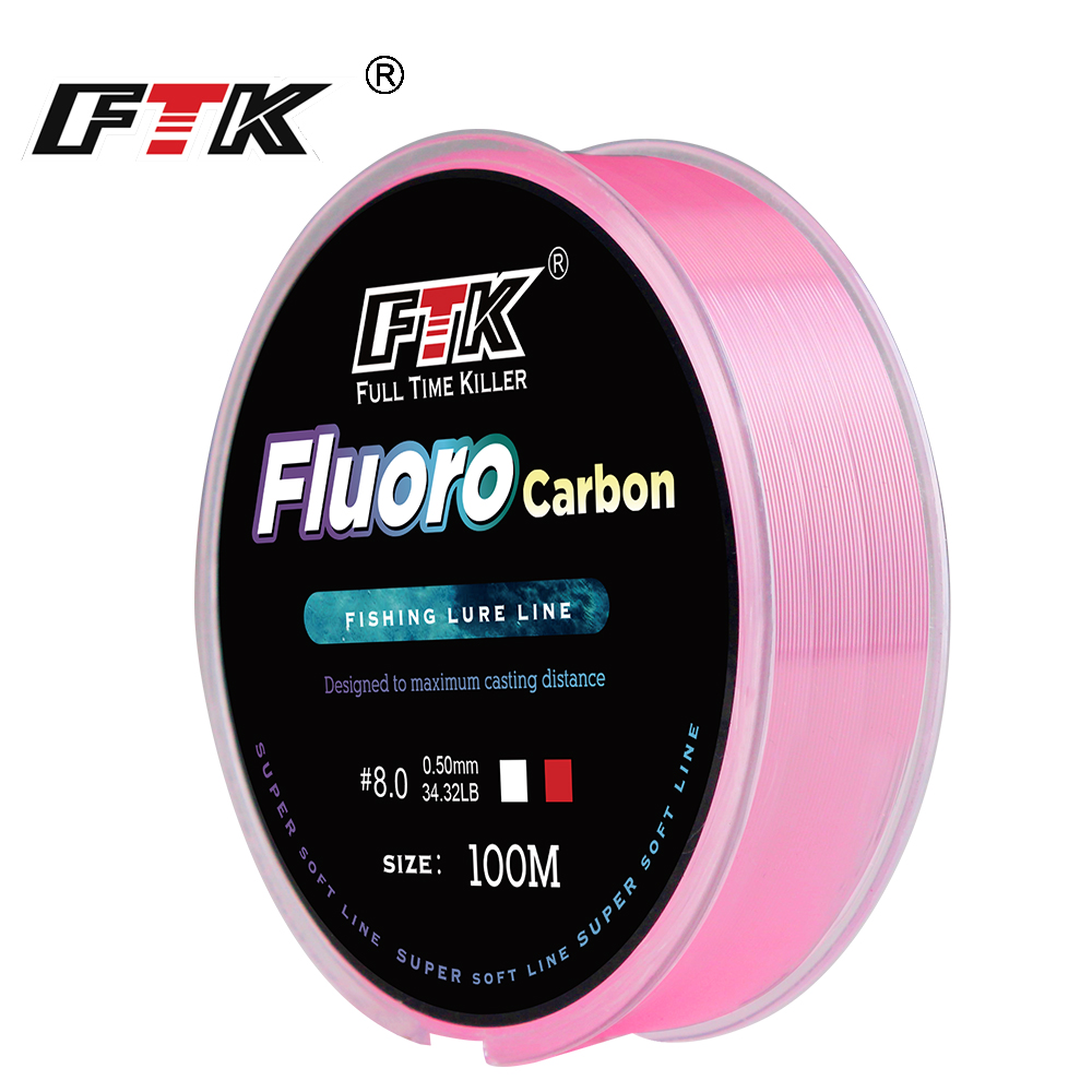 FTK 100m 4.13-34.32LB Fluoroca - Fluorocarbon Line recensione e prezzo