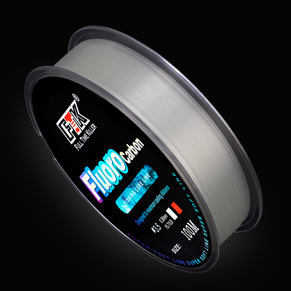 FTK 100m 4.13-34.32LB Fluoroca - Fluorocarbon Line recensione e prezzo