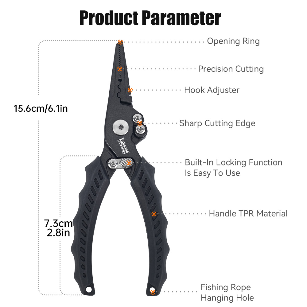 Kingdom Fishing Pliers Multifu - Fishing Line Cutter recensione e prezzo
