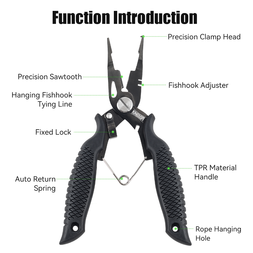 Kingdom Fishing Pliers Multifu - Fishing Line Cutter recensione e prezzo