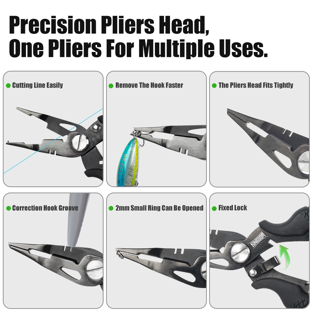 Kingdom Fishing Pliers Multifu - Fishing Line Cutter recensione e prezzo