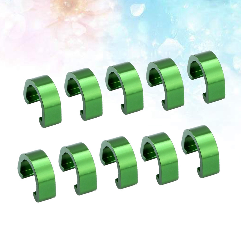10Pcs Bike Cable Holder Alumin - Tippet Line recensione e prezzo