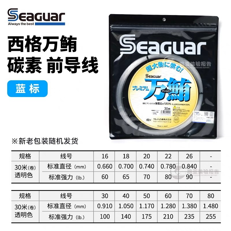 Original Seaguar 100% Fluoroca - Copolymer Line recensione e prezzo
