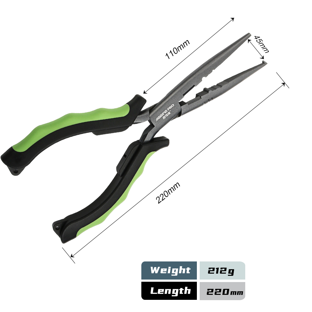 JIGGINGPRO Long Nose Fishing P - Freshwater Line recensione e prezzo