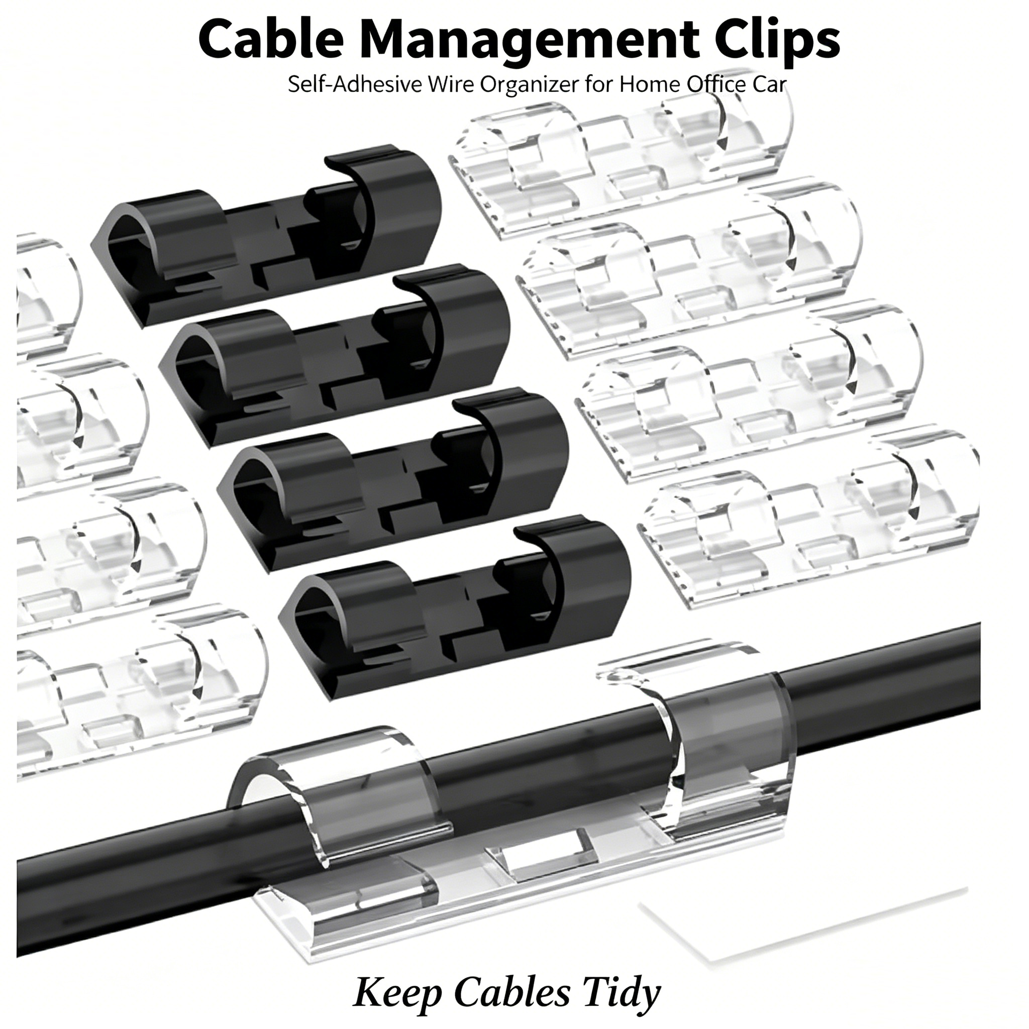 Cable Organizer Clips Cable Ma - Tippet Line recensione e prezzo