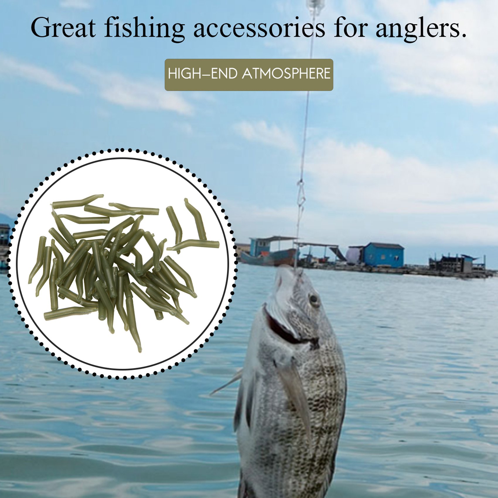 50Pcs/Lot Carp Fishing Hook Sl - Monofilament Line recensione e prezzo