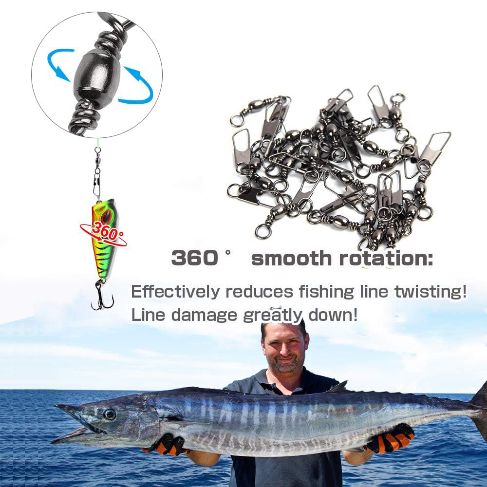 50Pcs Stainless Steel Snap Swi - Freshwater Line recensione e prezzo