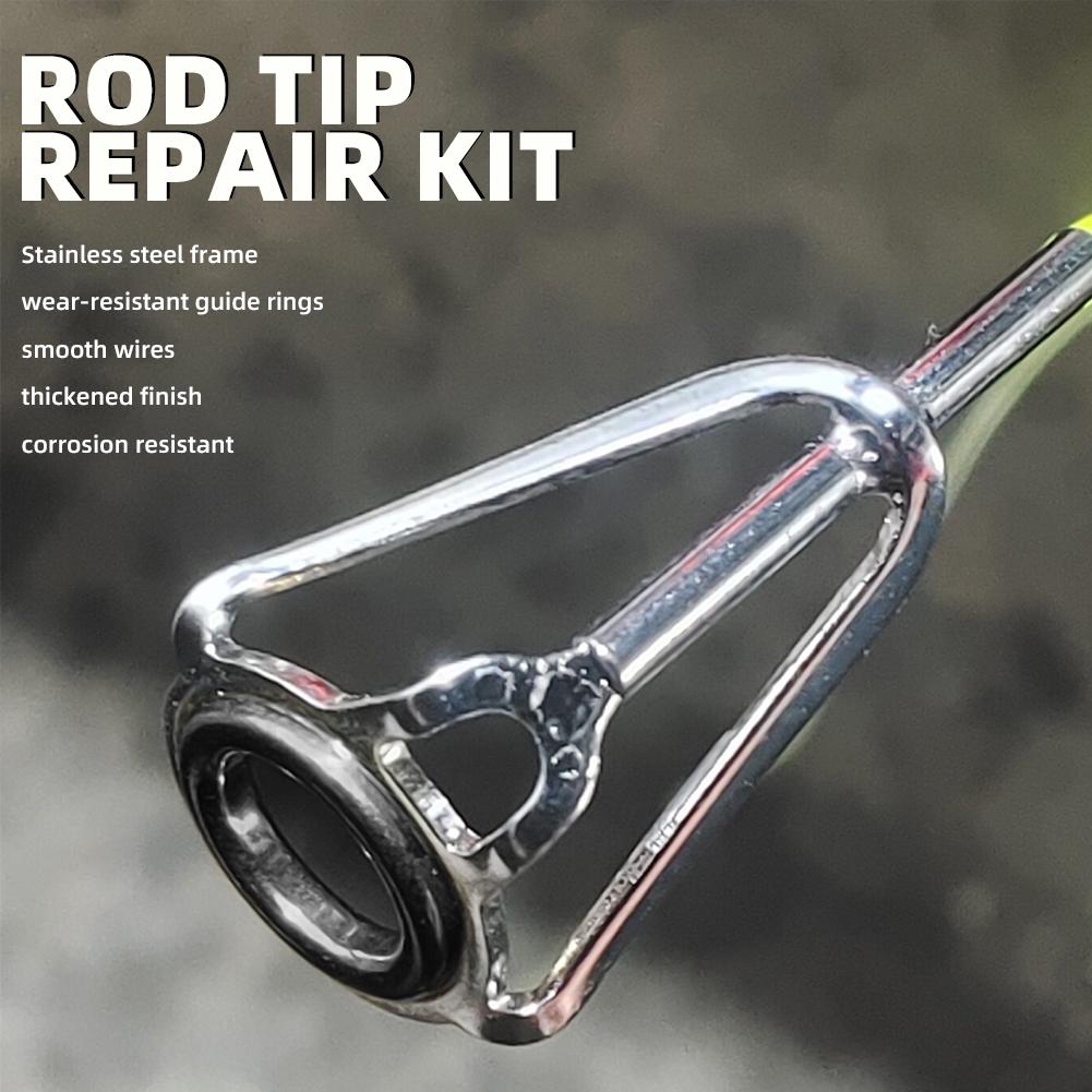Rod Tip Repair Kit 10pcs Fishi - Saltwater Line recensione e prezzo