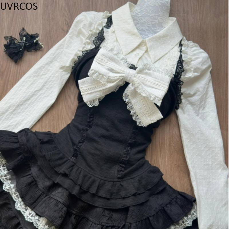 Y2k Aesthetic Lolita Style 3 P - Fly Line recensione e prezzo