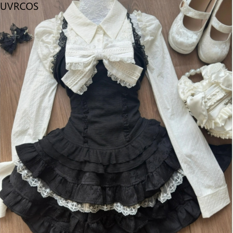 Y2k Aesthetic Lolita Style 3 P - Fly Line recensione e prezzo