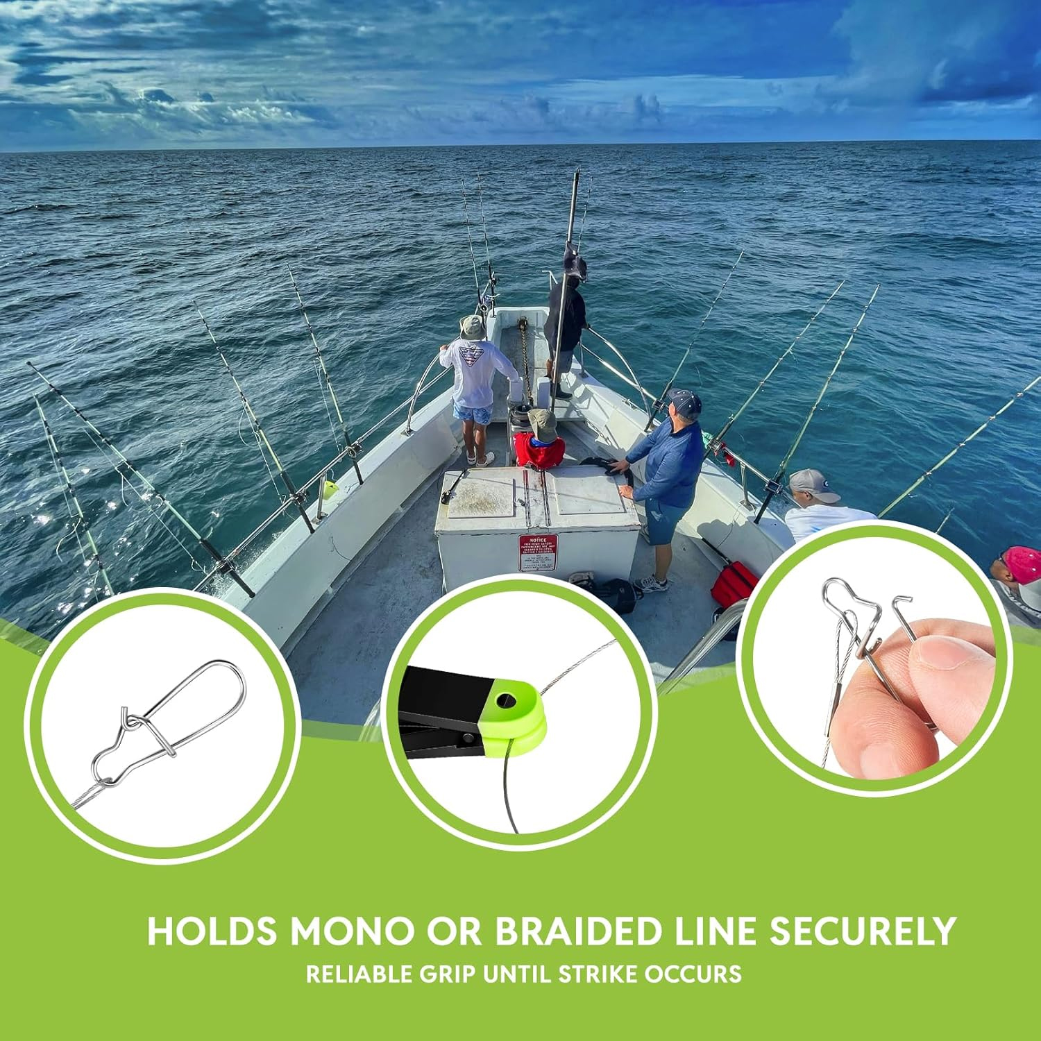 1181 Grip Line Release Clip fo - Leader Line recensione e prezzo