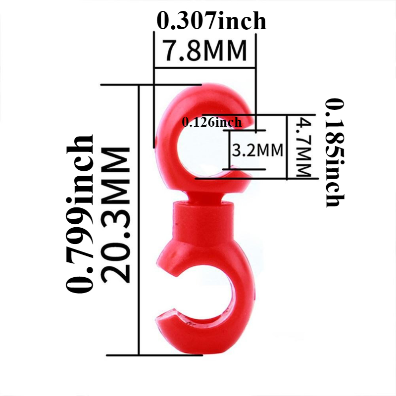 10pcs/set plastics Bike Cross  - Tippet Line recensione e prezzo