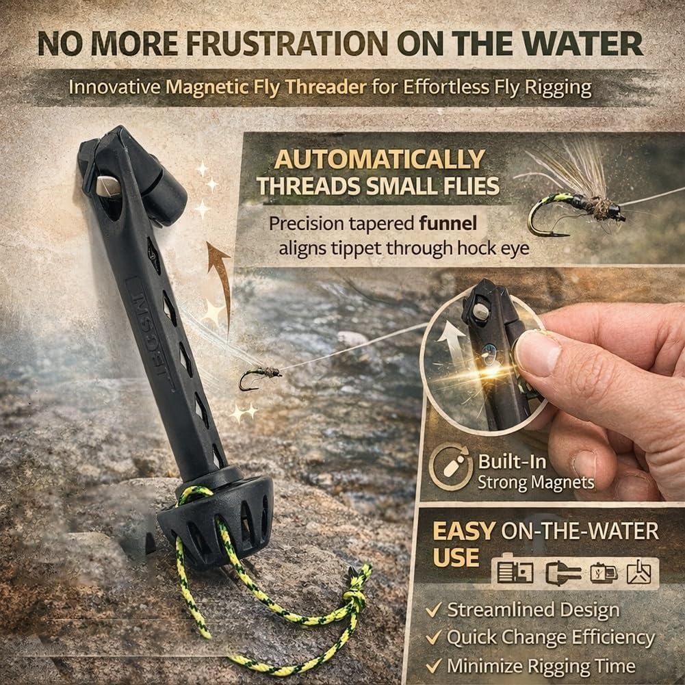 Portable Magnetic Fly Threader - Fishing Line Winder recensione e prezzo