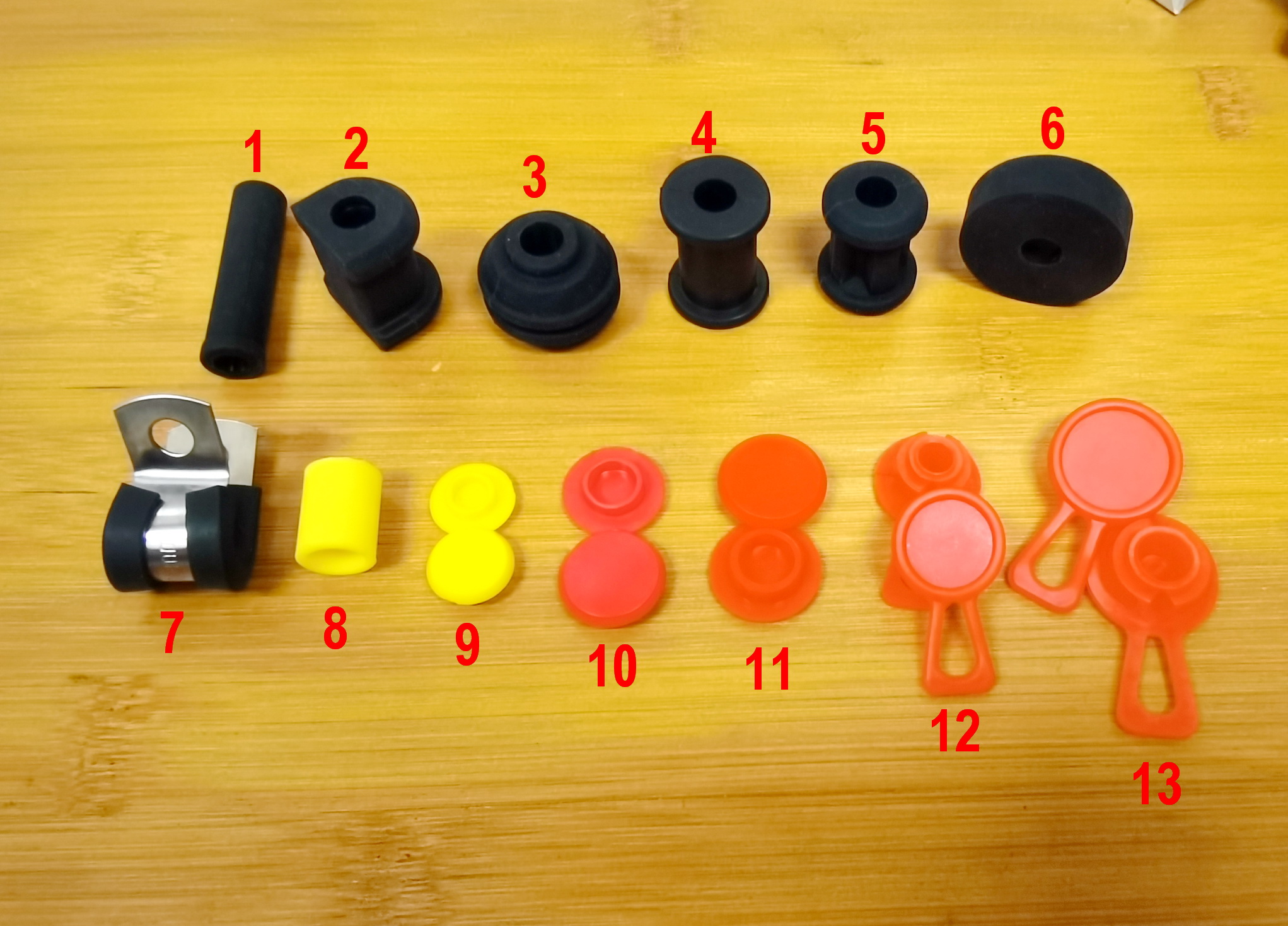 Rubber Silicone Plastic Gromme - Braided Line recensione e prezzo