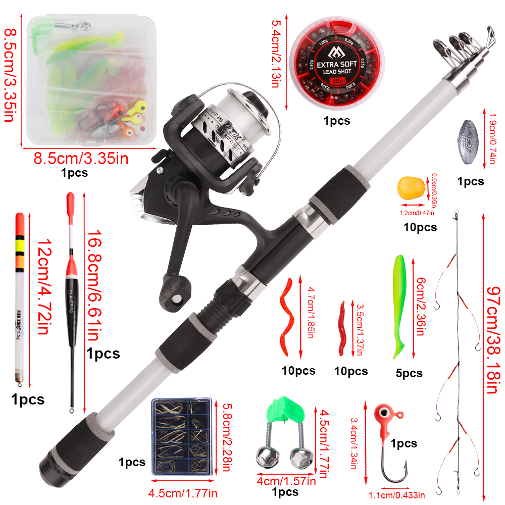 FTK 1.8m Fishing Rod and Reel  - Freshwater Line recensione e prezzo