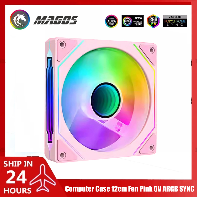 Computer Case Fan Pink 5V ARGB - Fly Line recensione e prezzo