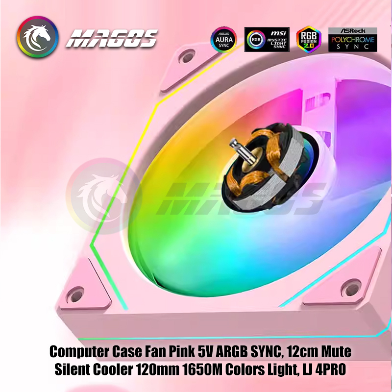 Computer Case Fan Pink 5V ARGB - Fly Line recensione e prezzo