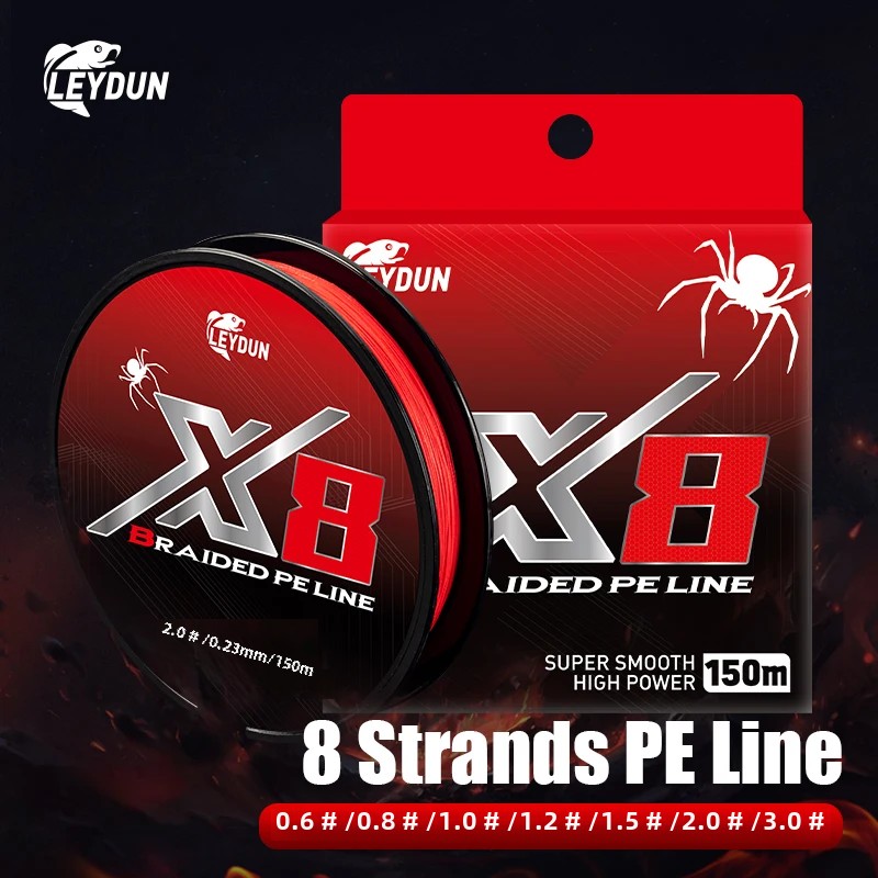 LEYDUN Not-Fading Red Fishing  - Ice Fishing Line recensione e prezzo
