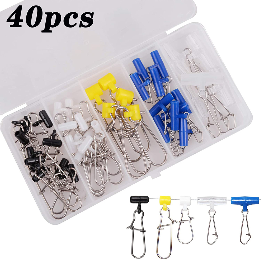 40Pcs Fishing line Sinker Slid - Monofilament Line recensione e prezzo