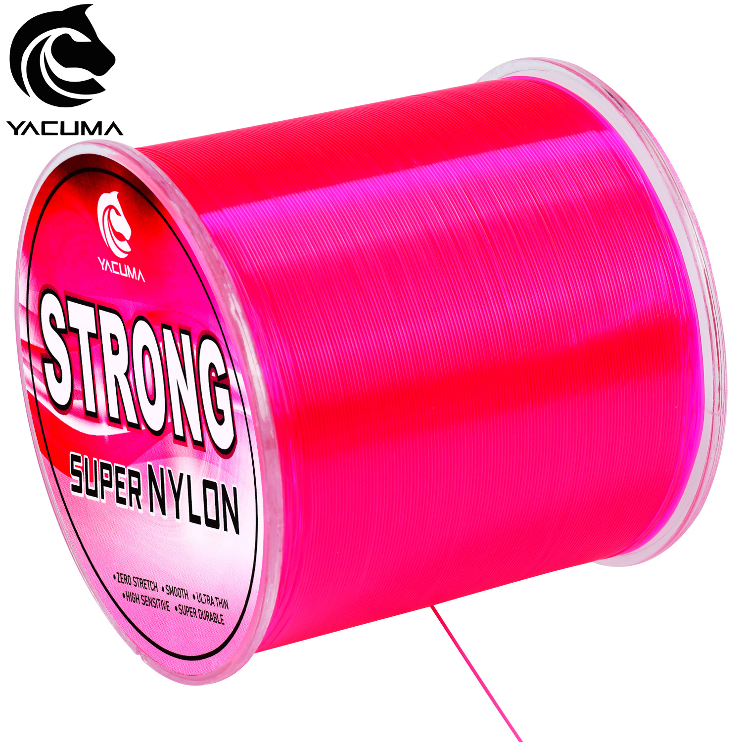 YACUMA 500M-546YDS Strong Pink - Fluorocarbon Line recensione e prezzo