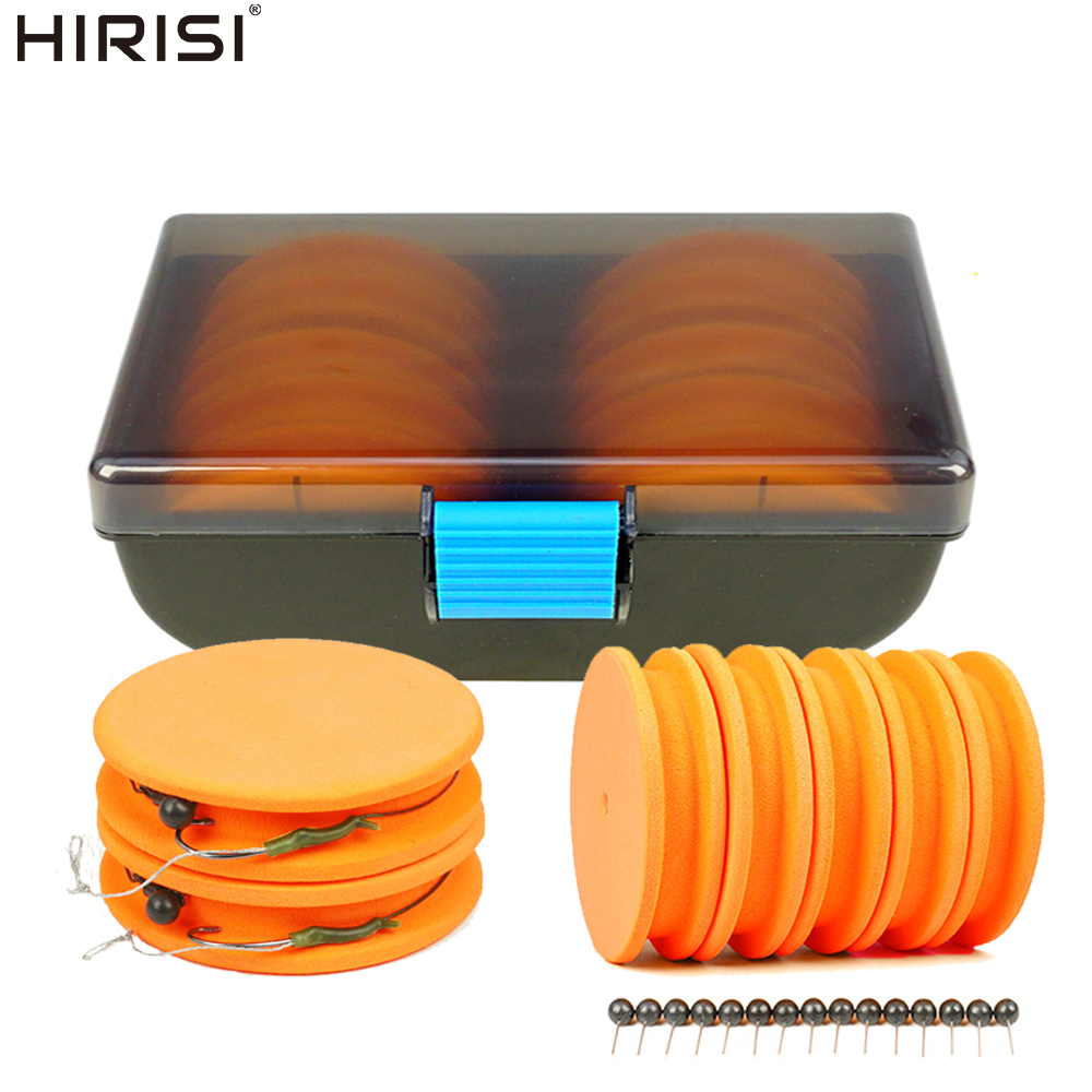 HIRISI 10Pcs/Box EVA Foam Fish - Fishing Line Box recensione e prezzo