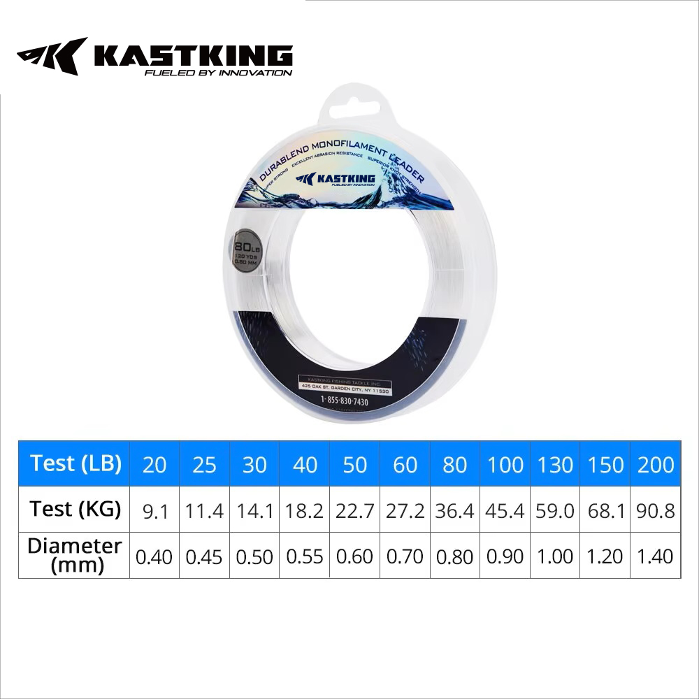 KastKing 20-200LB 110M 0.40-1. - Copolymer Line recensione e prezzo