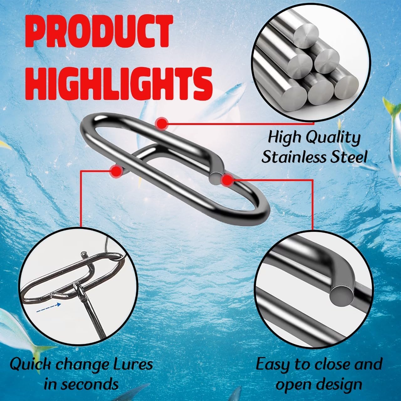 9KM Fishing Snap Kit 110pcs Po - Freshwater Line recensione e prezzo