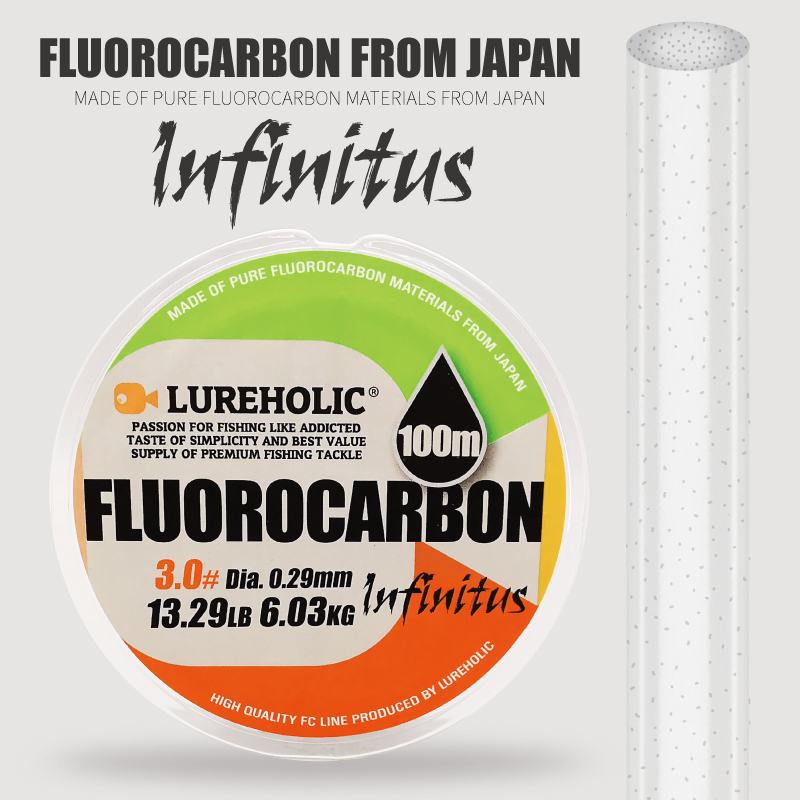 Lureholic Infinity Utra Soft 1 - Fluorocarbon Line recensione e prezzo