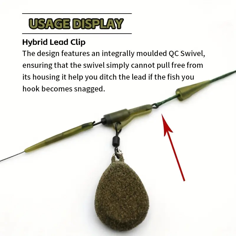 3/6pc CarpCarp Fishing Line Re - Leader Line recensione e prezzo