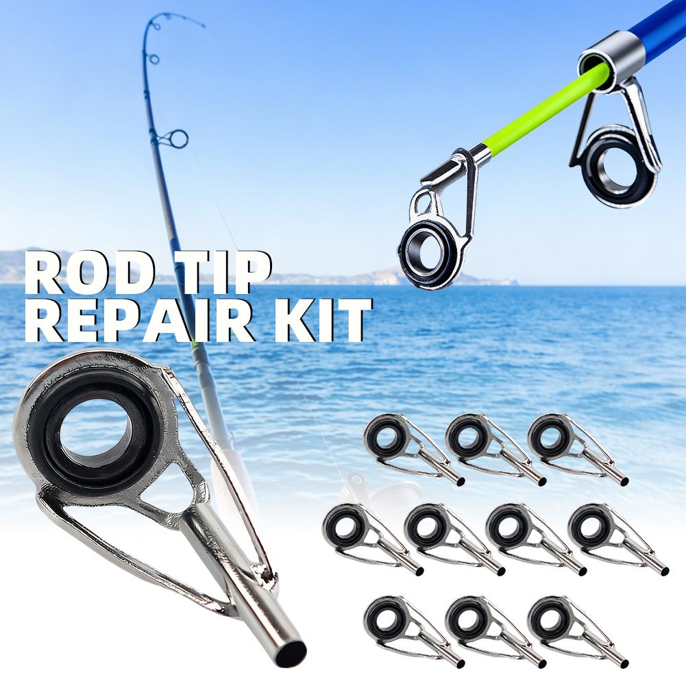 10PCS Metal Fishing Top Rod Gu - Fishing Line Winder recensione e prezzo