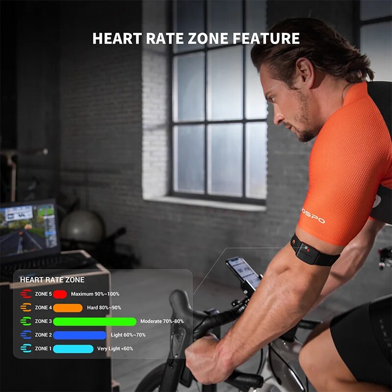 COOSPO HW9 Armband Heart Rate  - Ice Fishing Line recensione e prezzo