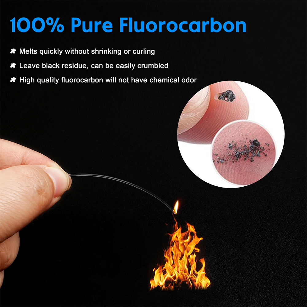 10Pcs Fluorocaron Fishing Lead - Fluorocarbon Line recensione e prezzo
