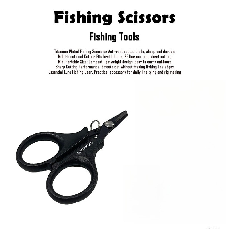 1Pc Titanium Coated Rustproof  - Fishing Line Cutter recensione e prezzo