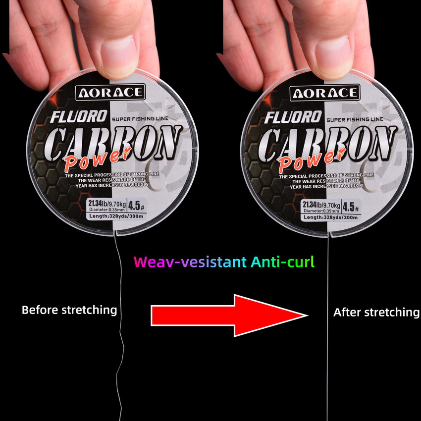 Aorace 300M Fluorocarbon Fishi - Copolymer Line recensione e prezzo
