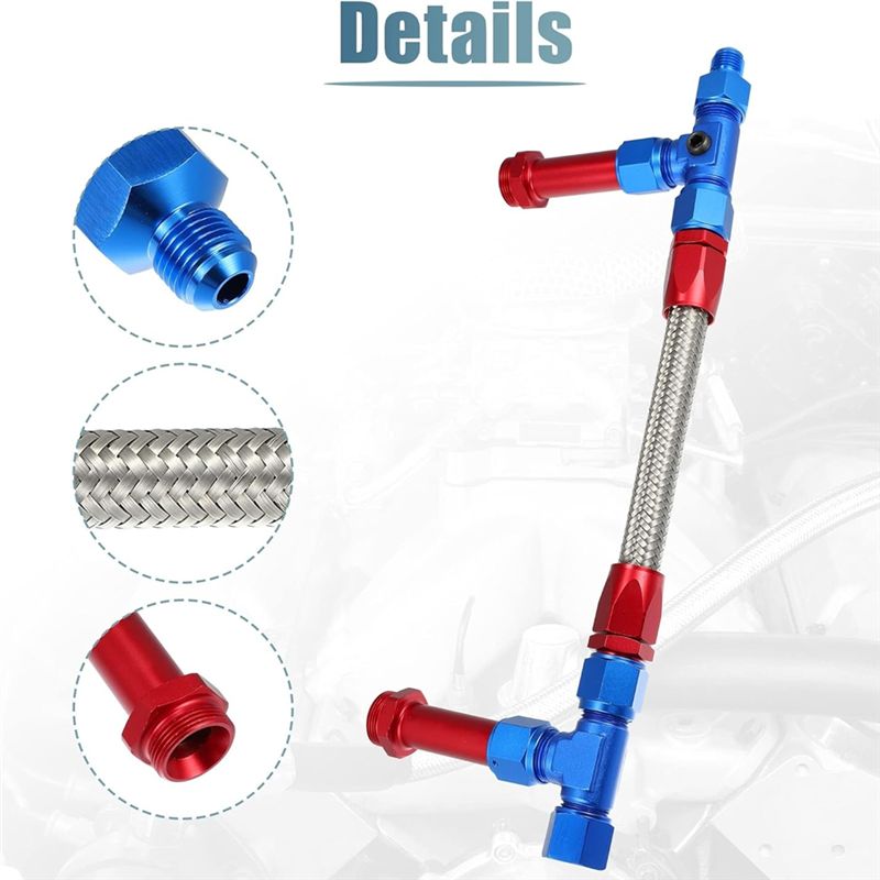 4150 Carburetor Fuel Line Kit  - Braided Line recensione e prezzo