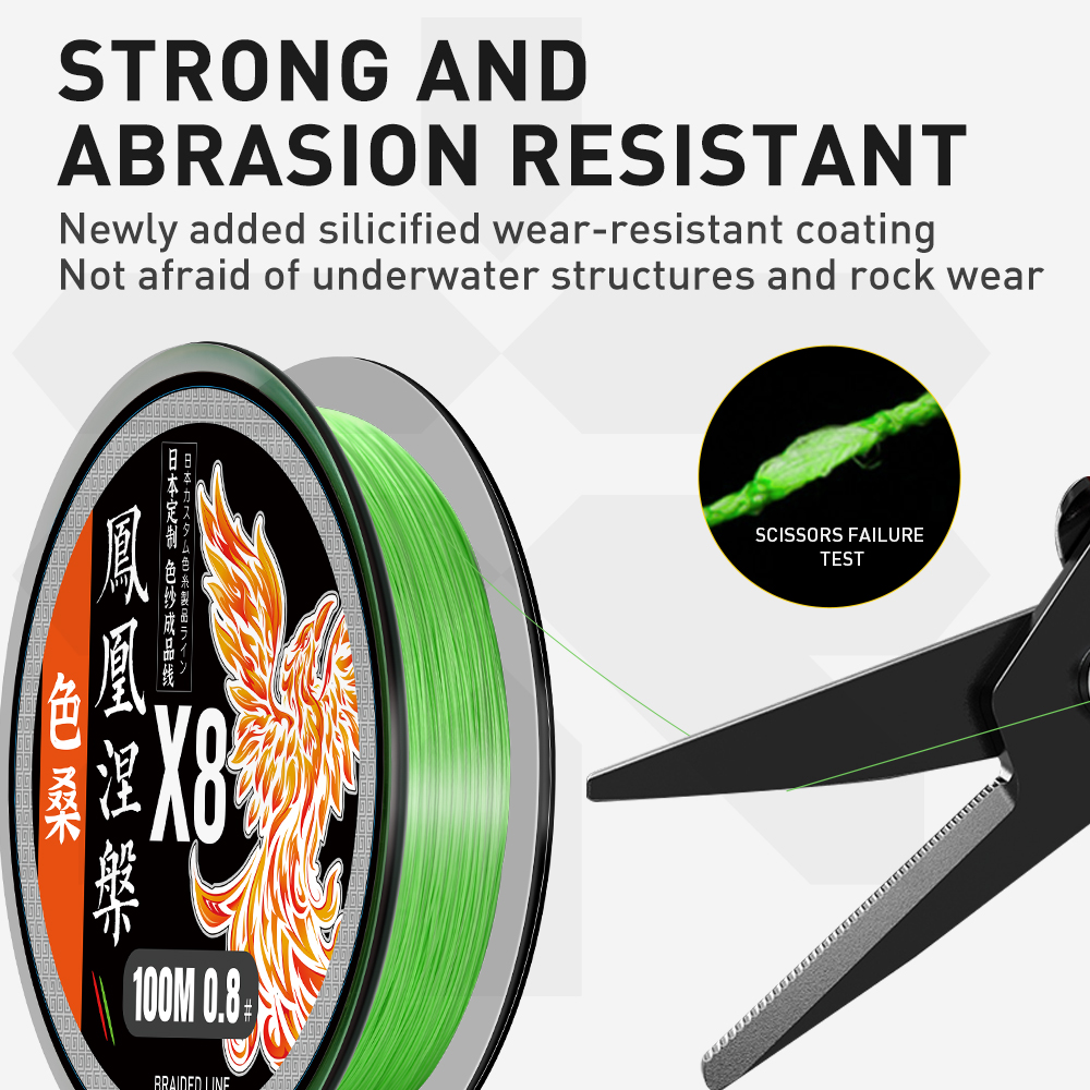 ZUKIBO Phoenix 8 Strand PE Bra - Ice Fishing Line recensione e prezzo