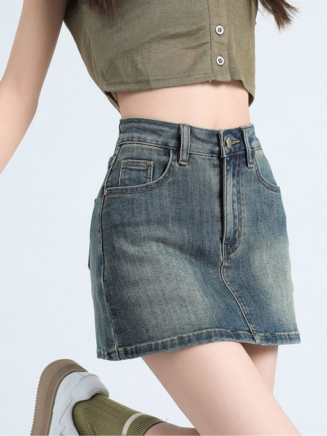 Women's Vintage Washed Denim S - Fly Line recensione e prezzo