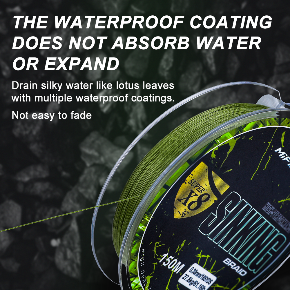 MIFINE SINKING X8 High-Perform - Ice Fishing Line recensione e prezzo
