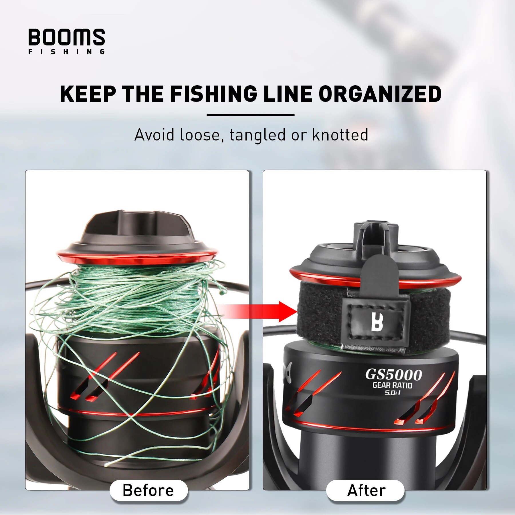 Booms Fishing SB1 4Pcs Spinnin - Fishing Line Box recensione e prezzo