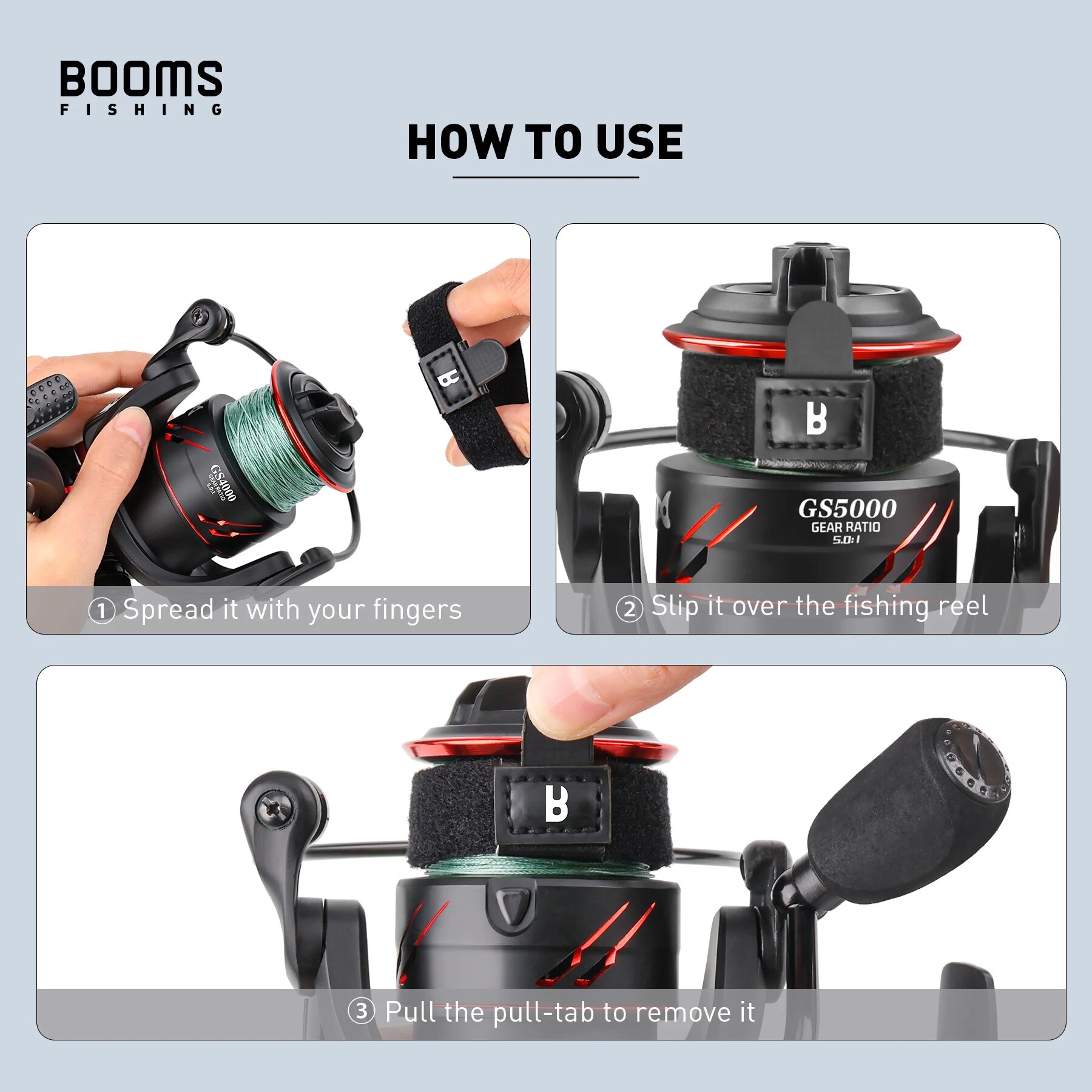 Booms Fishing SB1 4Pcs Spinnin - Fishing Line Box recensione e prezzo